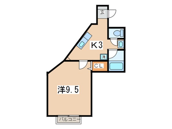 ハウスシード４の物件間取画像